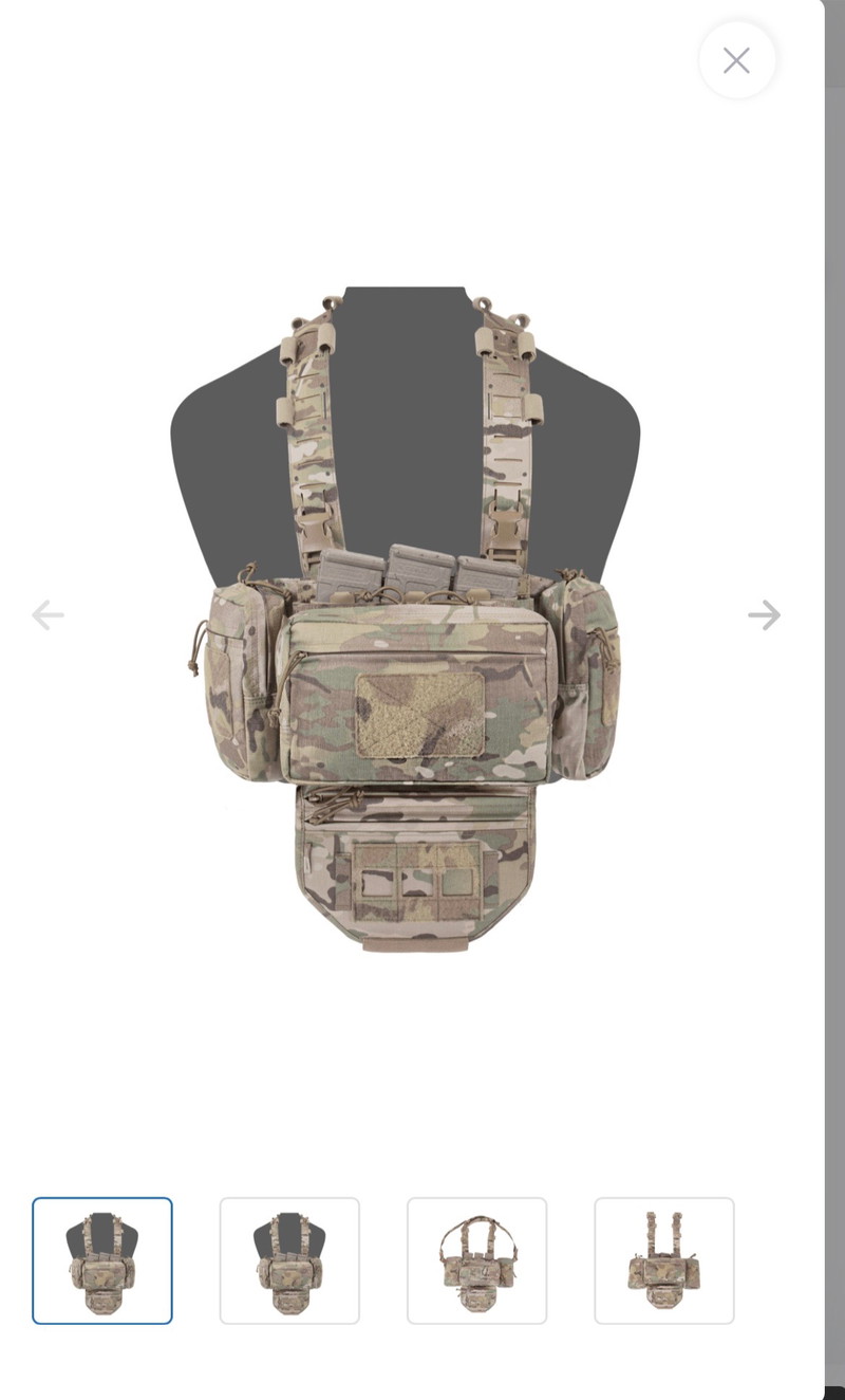 Image 1 pour MCR MK1 Type 2 Chest Rig - Multicam