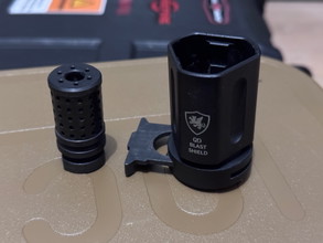 Image pour PTS Griffin Armament QD Blast Shield - BLACK