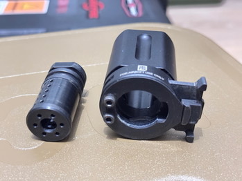 Image 3 for PTS Griffin Armament QD Blast Shield - BLACK