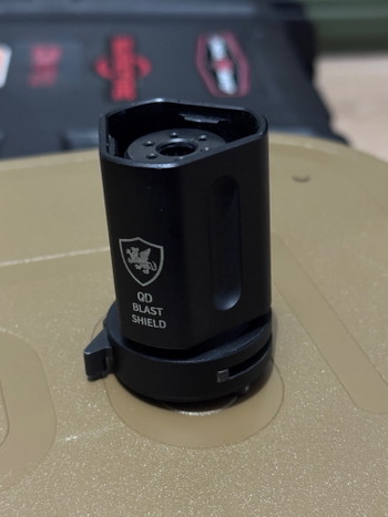 Image 4 for PTS Griffin Armament QD Blast Shield - BLACK