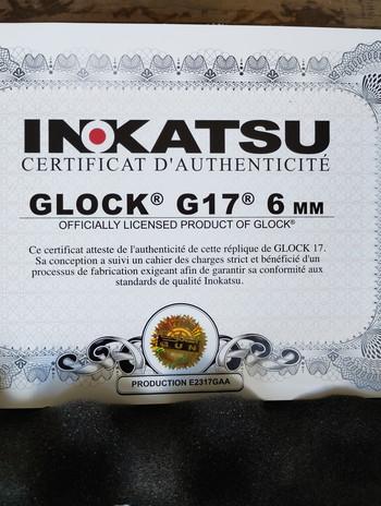 Image 4 pour Inokatsu G17 origineel licentie Glock