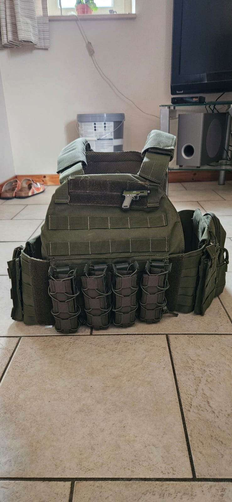 Image 1 for Tactical Vest + Pouches