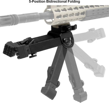 Bild 5 für Te Koop: UTG Rubber Armored Full Metal QD Bipod