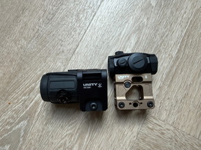 Afbeelding van Sig Romeo Red Dot en PTS Unity Mount en G43 Magnifier met Unity Mount