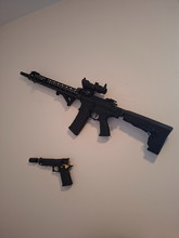 Afbeelding van M16 en goldmatch Tokyo marui