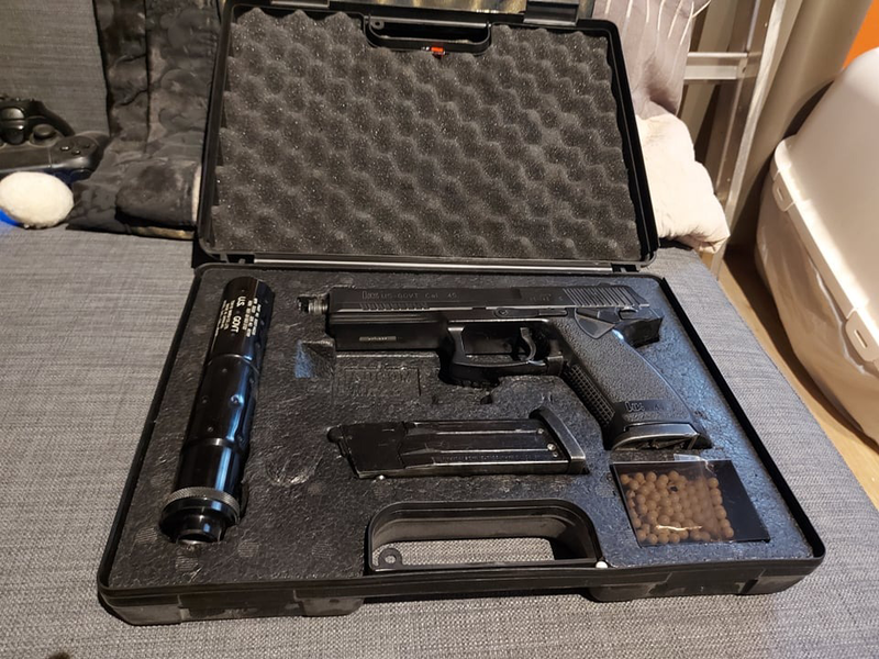 Bild 1 für Tokyo marui MK23 + Secutor velitas shotgun