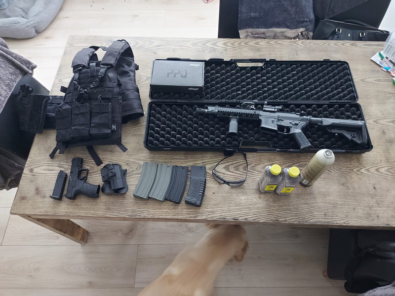Image 1 pour hele set up te koop.