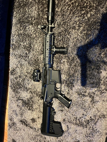 Image 3 for Tokyo Marui M4 sopmod Next Gen/Gate Titan V2 Nrgs+Accessoires.