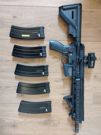 Image 2 pour VFC HK416A5 GBB Zwart inclusief koffer