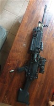 Afbeelding van M249 saw hpa met beetje werk