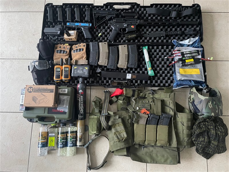 Image 1 for complete airsoft gear
