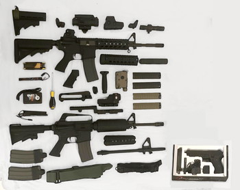 Afbeelding 5 van 3 AEGs + Accessories | G&G Combat Machine CM16 Raider-L AEG | Cyma CM009D | Cyma CM.122