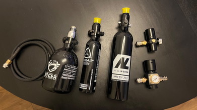 Image for HPA set  3 flessen en regulators