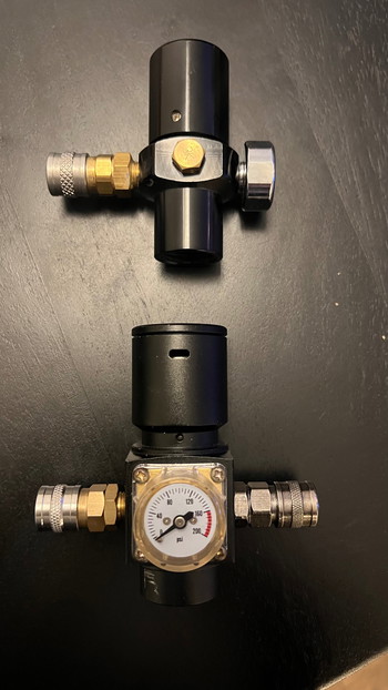 Image 2 pour HPA set  3 flessen en regulators