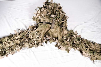 Afbeelding 3 van Invader Gear Sniper Hood Tarnung / Ghillie Hood