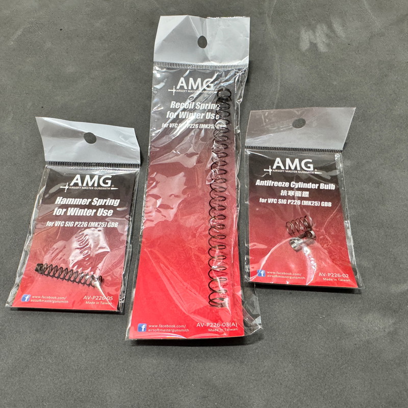 Image 1 for 3x AMG winter use VFC P226 / MK25 upgrades