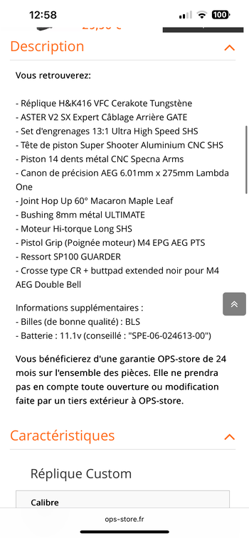 Imagen 3 de Hk416 VFC full upgrade