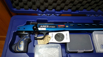 Image 2 pour Réplique longue Ares PTS-001 Cal.6mm - BleuAirsoft