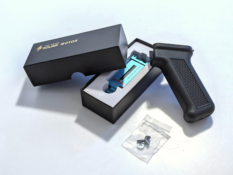 Image 1 for Solink brushless motor slim type V3 + Slim AK pistol grip AK