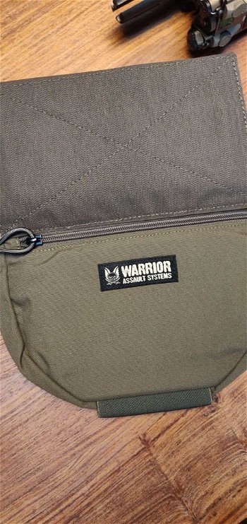 Afbeelding 2 van Warrior Drop Down Velcro Utility Pouch - Ranger Green