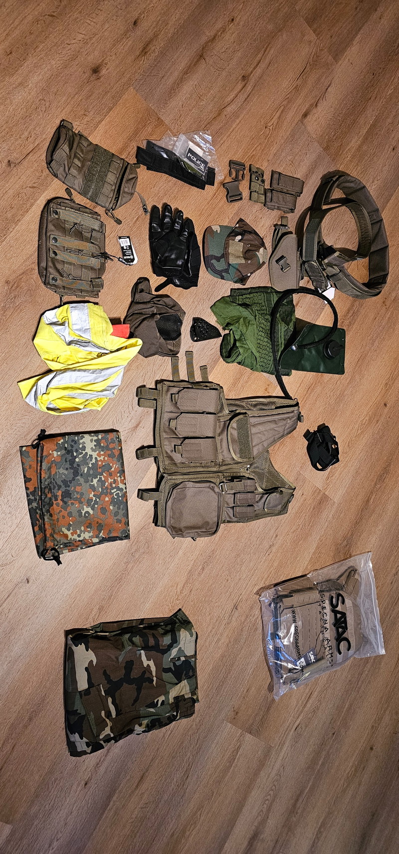 Bild 1 für Set airsoft kleding en accessoires