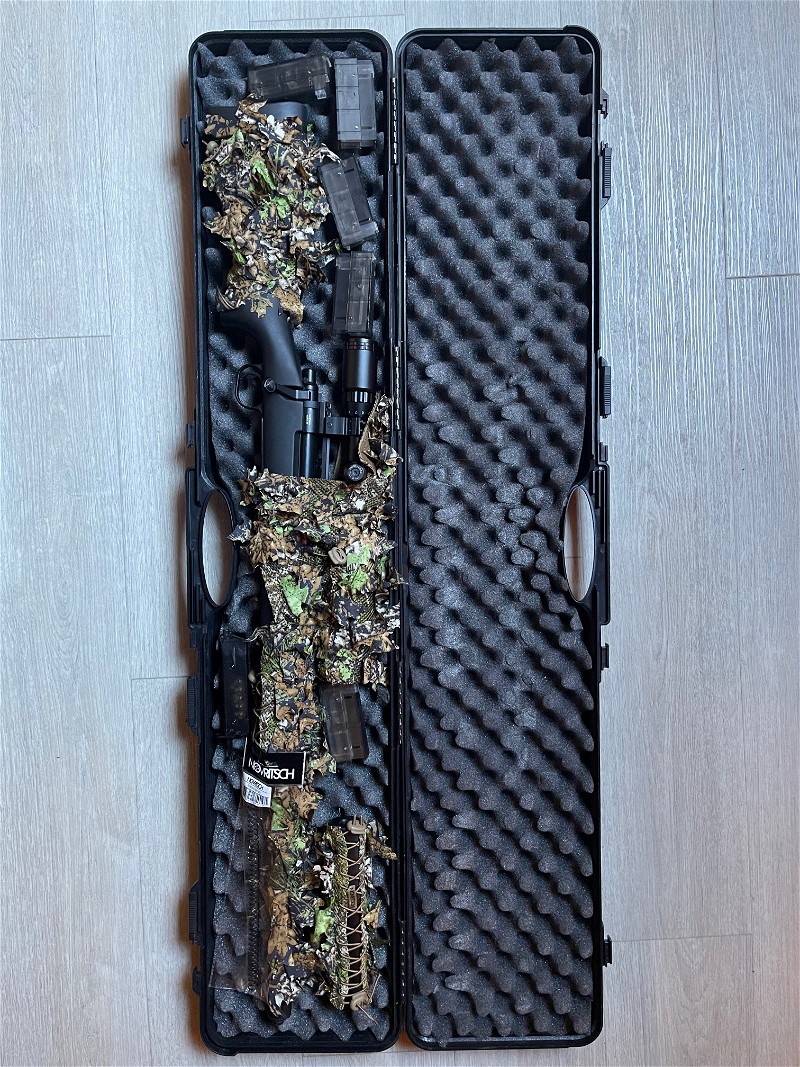 Image 1 for Novritsch SSG24 full loadout + Ghillie covers