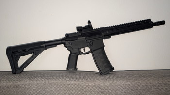 Image 2 for Lancer Tactical LT-39 Gen 3 S-AEG (Schwarz) + Optik, Akkus & Ladegerät (Unbespielt) Nur Abholung!!
