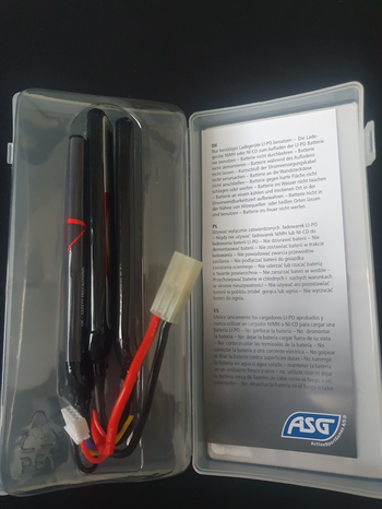 Afbeelding 2 van 2 Stuks ASG LiPo / 11,1V / 1300 mAh / 25C