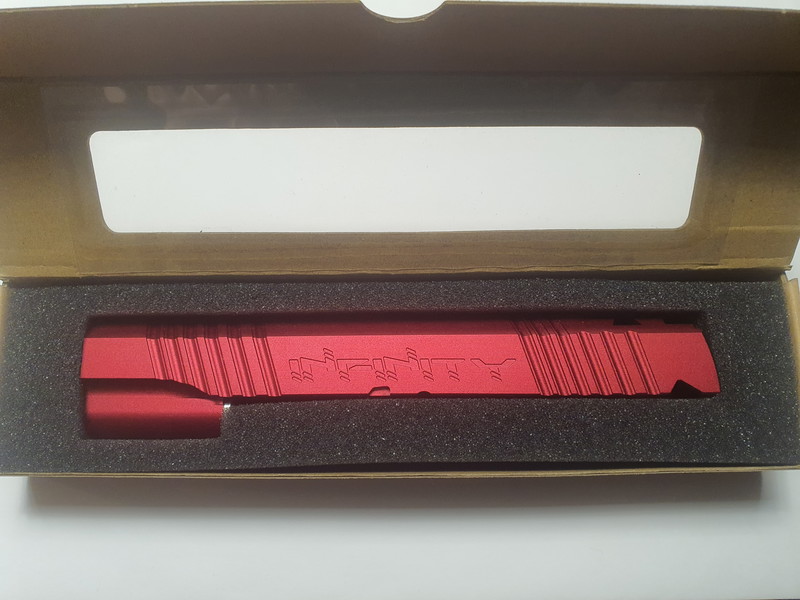 Image 1 for INFINITY slide for Marui Hi-Capa 5.1 Red