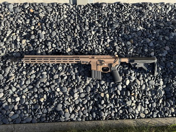 Afbeelding 3 van Angry Gun TM MWS DEVGRU GFR RECCE GBBR Hard Kick version met 2 magazijnen