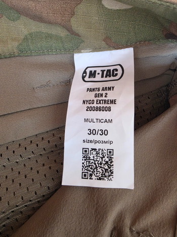 Afbeelding 3 van Broek M-Tac Army Gen.II NYCO Extreme - Multicam