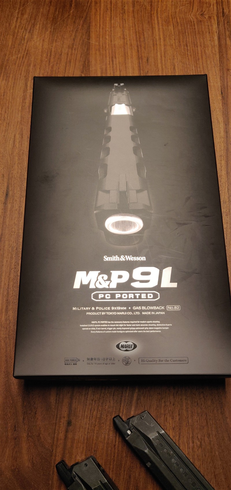 Image 1 for Tokyo Marui M&P 9L PC Ported + extra's