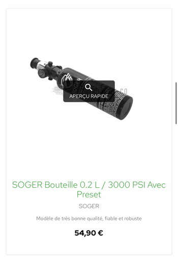 Bild 4 für Lot bouteilles hpa 0.2L