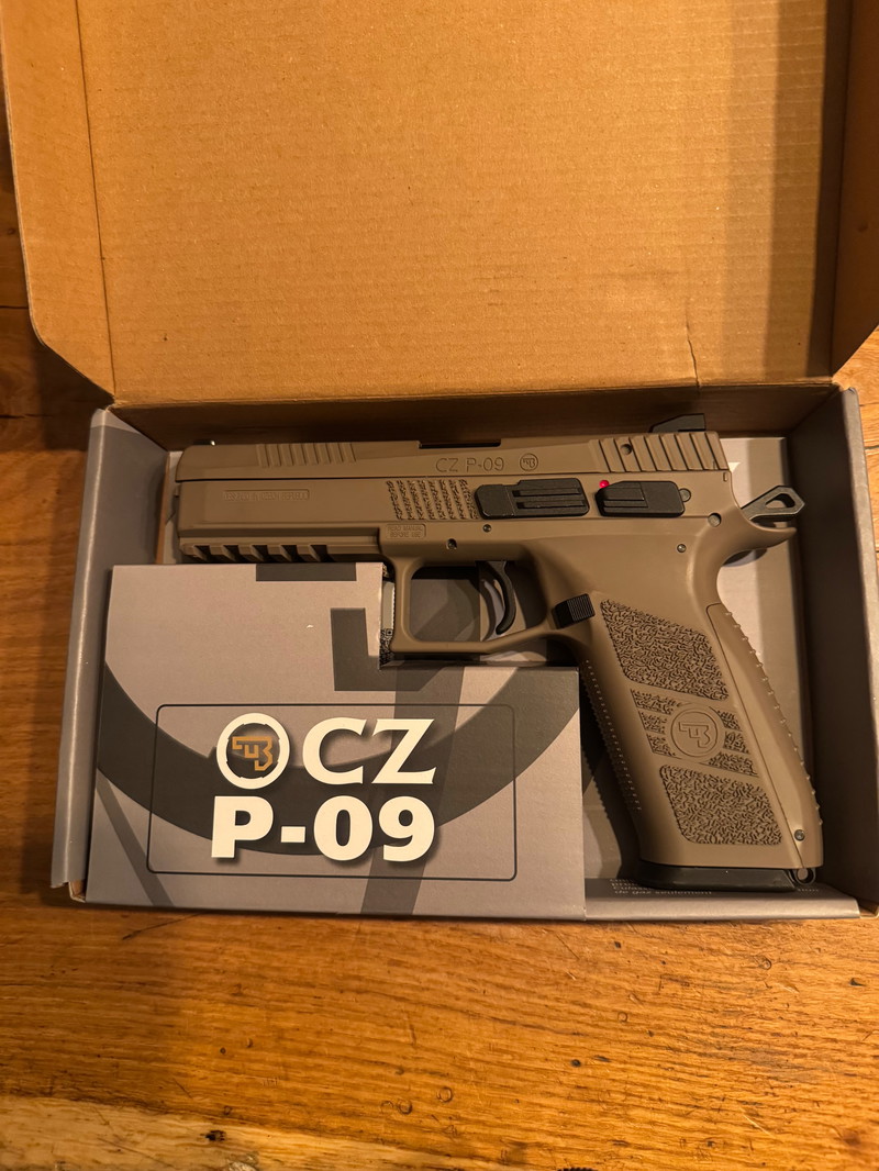 Image 1 for CZ    P-09 pistol.  GBB