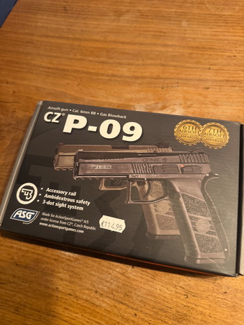 Image 3 for CZ    P-09 pistol.  GBB