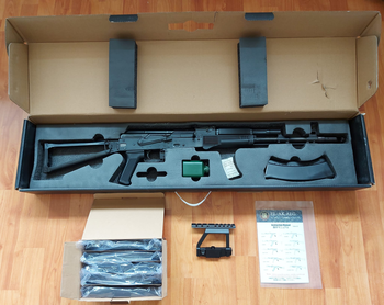 Afbeelding 3 van E&L AKS74MN + Nieuwe mags 5x + side rail mount