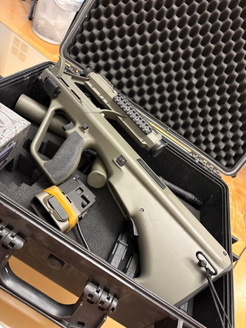 Afbeelding 3 van GHK AUG A3 Jagdkommando spec with (Airtac HPA Adapter)