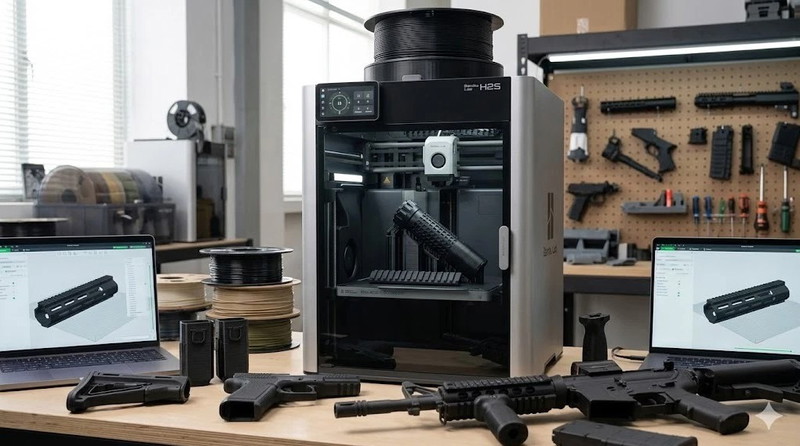 Afbeelding 1 van Custom 3D Prints voor Airsoft | Sterk PETG & High-End ASA