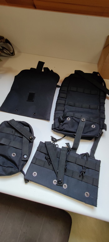 Image 3 for Plate carrier black + extras