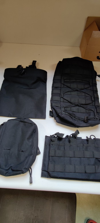 Image 4 for Plate carrier black + extras
