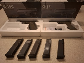 Afbeelding van Defecte glock 17 en 18c! Koopje!