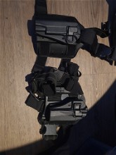 Image pour Linkshandig1911 holster met leg plate
