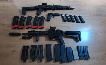 Image pour Replica's te koop, M4, AK en CZ pistool