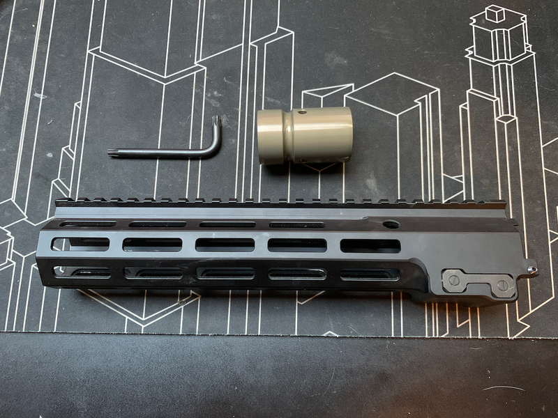 Bild 1 für Z-PARTS - Marui MWS Mk16 10.5 inch Handguard Black