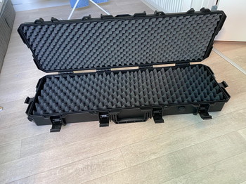 Afbeelding 3 van Phylax koffer 100cm x 34cm x 14cm . Zwart, wavefoam.