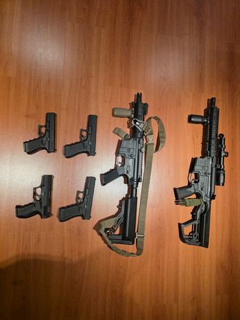 Image 3 for Complete High-End Airsoft Set (MK18, ICS, Glocks & Gear)