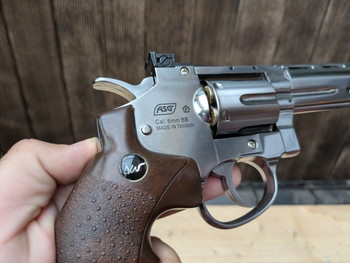 Image 2 for ASG Dan Wesson Chrome Revolver