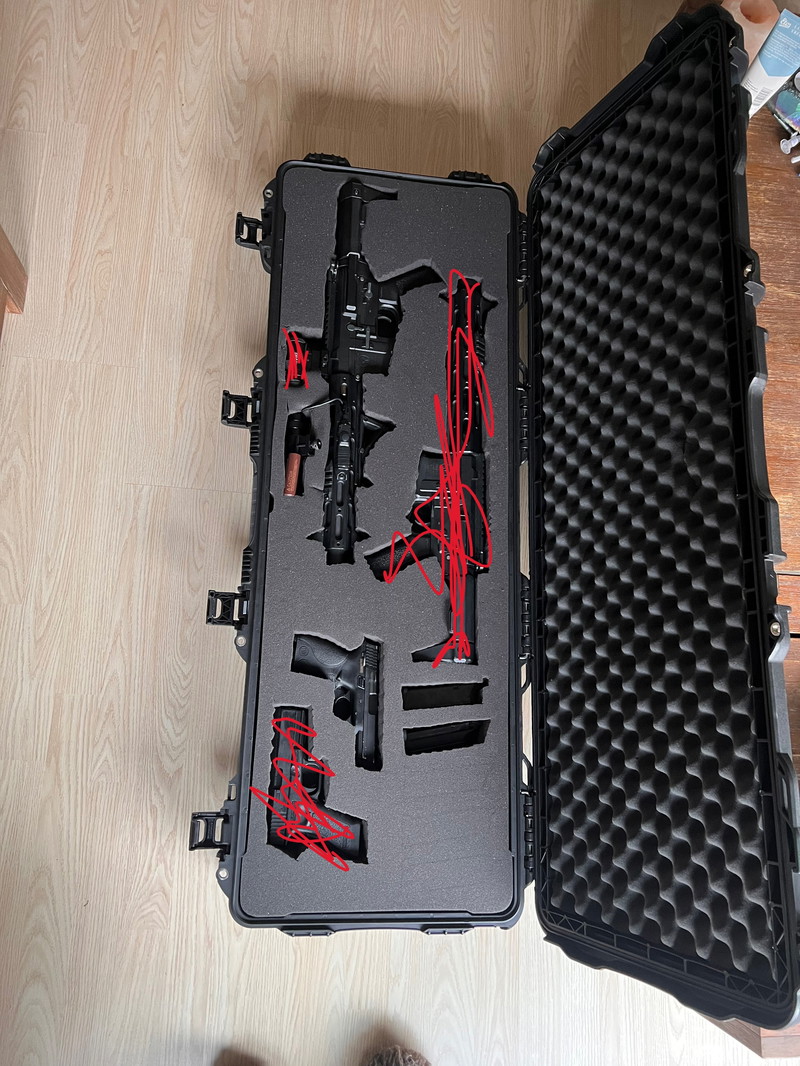 Afbeelding 1 van Complete Airsoft set