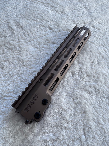 Afbeelding 2 van Te koop: Replica Geissele MK16 Handguard (10,5 inch) - Tan (Mooie Bronze Kleur) - Topkwaliteit!