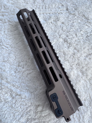 Image 3 for Te koop: Replica Geissele MK16 Handguard (10,5 inch) - Tan (Mooie Bronze Kleur) - Topkwaliteit!